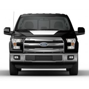 Ford Graphics, Stripes, and Trim Kits - Original Wraps, Hood Cowl Stripe Kit, Gloss White VFL3Z-9920000-G