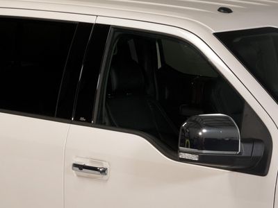 Ford Graphics, Stripes, and Trim Kits - Pillar Trim - Black Platinum Stainless Steel, Super Cab and SuperCrew, Without Keypad VFL3Z-9920554-C