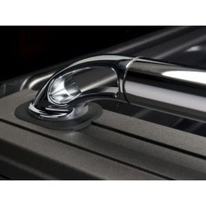 Ford Bed Rails - Chrome With Chrome End Caps, 6.5 Bed VFL3Z-9955200-B