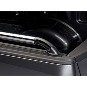 Ford Bed Rails - Chrome With Black End Caps, 6.5 Bed VFL3Z-9955200-D