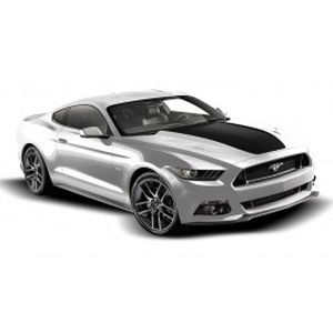 Ford Graphics, Stripes, and Trim Kits - Custom Stripe Kit, Cowl Hood Stripe, Matte Black VFR3Z-6320000-G