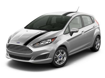 Ford Graphics, Stripes, and Trim Kits - Stripe, Offset Over The Top, Matte Black VGA6Z-6320000-D