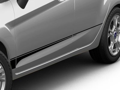 Ford Graphics, Stripes, and Trim Kits - Lower Blad Side Stripe, Matte Black VGA6Z-6320000-A