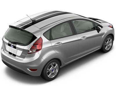 Ford Graphics, Stripes, and Trim Kits - Dual Over The Top Stripe, Matte Black VGA6Z-6320000-C
