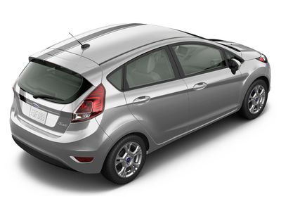 Ford Graphics, Stripes, and Trim Kits - Stripe, Offset Over The Top, Matte Black VGA6Z-6320000-D