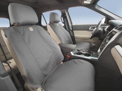 Ford Seat Covers - Rear, 60/40 without Armrest, Carhartt Gravel VGB5Z-7863812-J