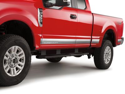 Ford Graphics, Stripes, and Trim Kits - Chrome Body Side and Bed, Super Cab, SRW, 6.5 Bed VHC3Z-9910146-B