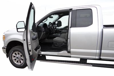 Ford Door Sill Plates - For Reg. and Super Cab, Bright Chrome VHC3Z-99132A08-A