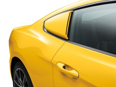 Ford Scoops and Louvres - Quarter Window, Triple Yellow VHR3Z-63280B10-AD