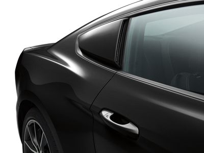 Ford Scoops and Louvres - Quarter Window, Absolute Black VHR3Z-63280B10-AF