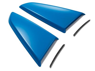 Ford Scoops and Louvres - Quarter Window, Lightning Blue VHR3Z-63280B10-AG