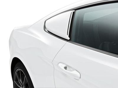Ford Scoops and Louvres - Quarter Window, Oxford White VHR3Z-63280B10-AH