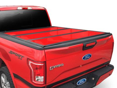 Ford Covers - Painted Hard Folding by Undercover, For 6.75 Bed, Agate Black VJC3Z-99501A42-EH