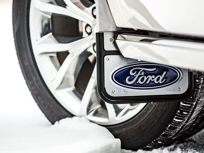 Ford Splash Guards - Flat, Front Pair, Gatorback VJL1Z-16A550-B