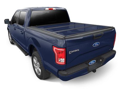 Ford Covers - Painted Hard Folding by Undercover, For 5.5 Bed, Blue Jeans Metallic VJL3Z-84501A42-CC