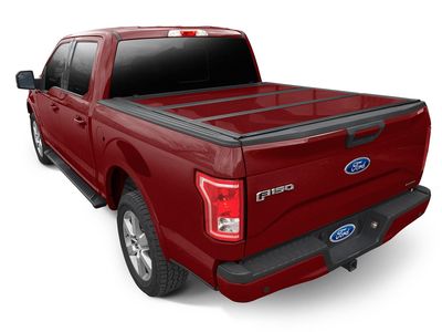 Ford Covers - Painted Hard Folding by Undercover, For 5.5 Bed, Ruby Red Metallic VJL3Z-84501A42-CD