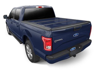 Ford Covers - Painted Hard Folding by Undercover, For 6.5 Bed, Blue Jeans Metallic VJL3Z-99501A42-EC