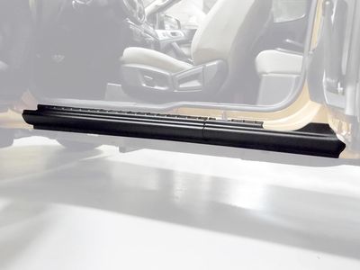 Ford Door Sill Plates - Black Textured, Super Cab VKB3Z-1613208-A