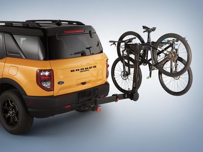 Ford Racks and Carriers - Hitch Mounted Bike Rack, Swing, 4 Bike VKB3Z-7855100-L