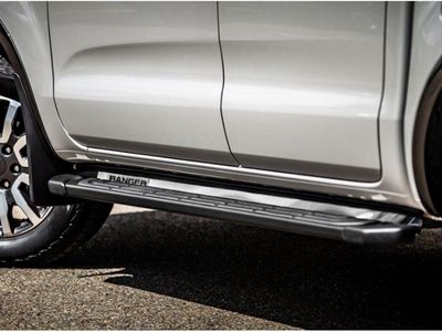 Ford Step Bars - Stainless Steel, For SuperCrew VKB3Z-99279D36-B