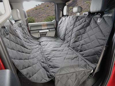 Ford Seat Covers - Rear, Premium Protective Seat Covers for Pets with Hammock VLL3Z-7863812-A
