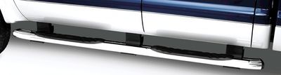 Ford Step Bars - 5 Inch Chromed Aluminum Reg. Cab 4C3Z-16450-DAA