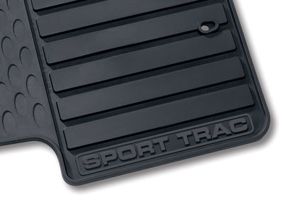 Ford Floor Mats - All - Weather Thermoplastic Rubber, Black 7A2Z-7813300-A