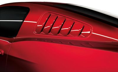 Ford Louvers, Quarter Window - Primed Left Hand Side AR3Z-63280B10-BA