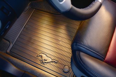 Ford Floor Mats - All - Weather Thermoplastic Rubber, Black AR3Z-6313300-B