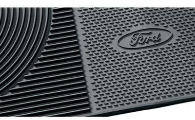 Ford BC2Z-1613086-CB Floor Mats - All-Weather Thermoplastic Rubber, Black 2-Pc. Set