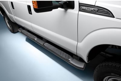 Ford Step Bars - 5 Inch Black, SuperCab BC3Z-16450-CB