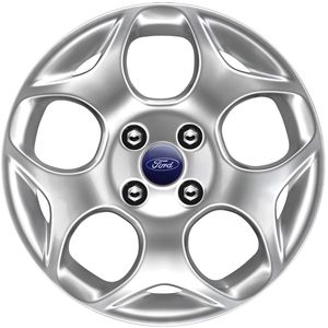 Ford BE8Z-1K007-A Wheel - 16 Inch Premium Luster Nickel-Painted Aluminum-Alloy