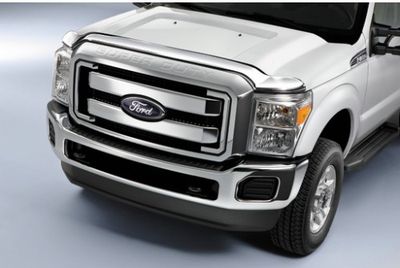Ford Hood Deflector - Chrome CC3Z-16C900-B
