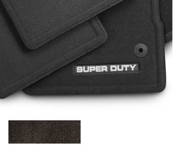 Ford Floor Mats - Carpeted, Front and Rear, Super/Crew Cab w/Subwoofer, Ebony CC3Z-2813300-AA