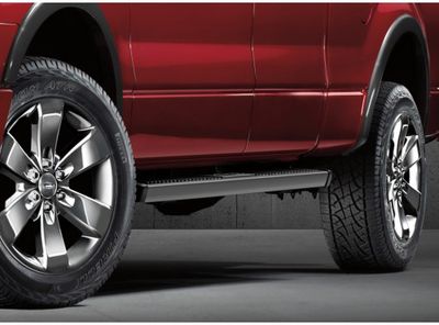 Ford Step Bars - 6 Inch Gray, Crew Cab CL3Z-16450-BD