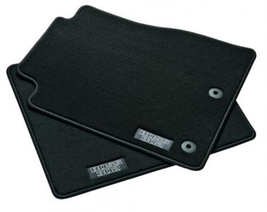 Ford Floor Mats - Carpeted, Black 2 - Piece set, with Boss Logo CR3Z-6313086-AA