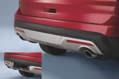 Ford Fascia - Rear Lower, Silver Lining, For XLT/Limited GB5Z-17K835-BA
