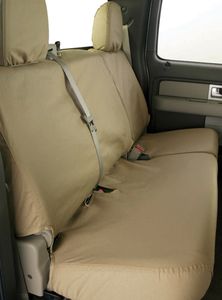 Ford VAC3Z-1663812-A Seat Cover - RR Supercrew 60-40 no Armrest (Taupe)