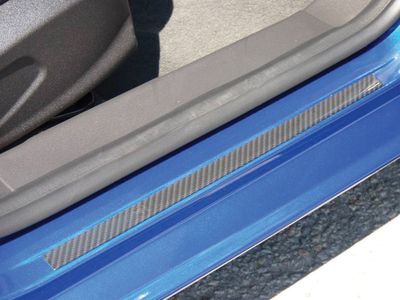 Ford Trim Kits by Polytech Foha - Door Sill Applique Carbon Black VBA6Z-5420049-BA