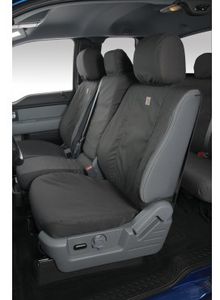 Ford Carhartt Seat Covers by Covercraft - Gravel, 60 - 40 SuperCab Rear Seat VCL3Z-1863812-A