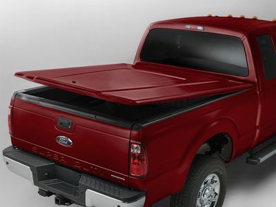 Ford Tonneau Covers - Hard Painted by UnderCover, 6.5 Short Bed, Autumn Red VDC3Z-99501A42-AD