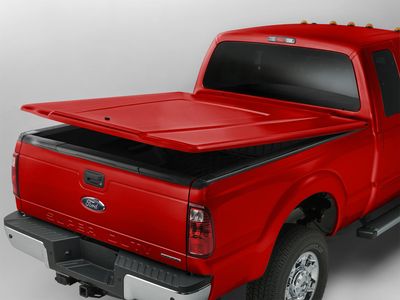Ford Tonneau Covers - Hard Painted by UnderCover, 6.5 Short Bed, Vermillion Red VDC3Z-99501A42-AJ