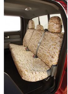 VDL3Z-1863812-F Ford Seat Savers Custom Camouflage Pattern Seat Covers by Covercraft - Rear SC 60 - 40, Desert Camo Product Photo 1 of 1