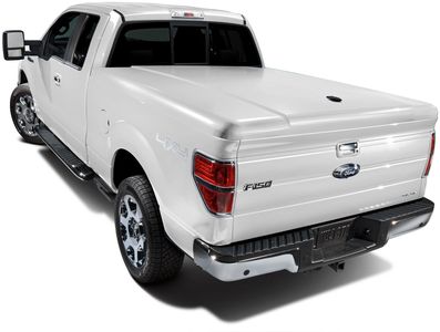Ford Tonneau Covers - Hard Painted by UnderCover, 5.5 Short Bed, White Platinum Metallic Tri - coat VDL3Z-99501A42-AS