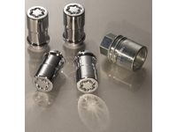Ford F6SZ-1A043-AA Wheel Locks;Chrome Plated For Exposed Lugs
