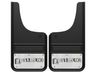 Ford VHL3Z-16A550-A Splash Guards - Gatorback by Truck Hardware, Front Pair, w/F-150 Black Decal