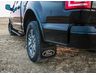 Ford VHL3Z-16A550-K Splash Guards - Gatorback by Truck Hardware, Rear Pair, w/Ford Oval Black Wrap Decal