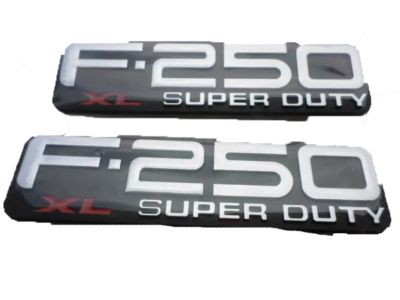 2000 Ford F-250 Super Duty Emblem - F81Z-16720-LB