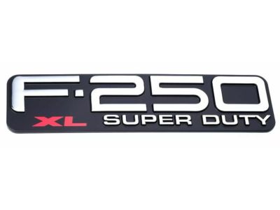 2000 Ford F-250 Super Duty Emblem - F81Z-16720-LB