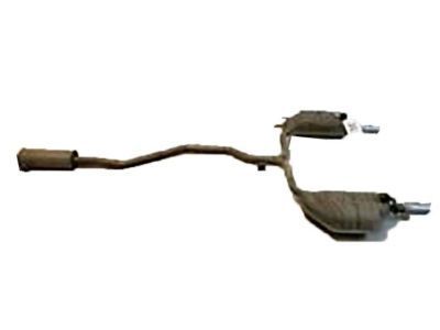 Ford 6W7Z-5230-BC Front Muffler Assembly